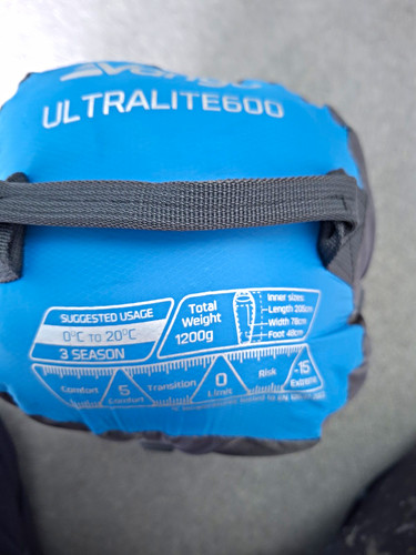 Vango ultralite 600 season - vango, 3-season