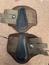 Brown Legacy Equestrian Brushing Boots Size 2