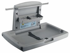 Grey baby changing station - grey,