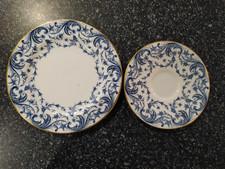 ROYAL WORCESTER ANTIQUE BLUE &