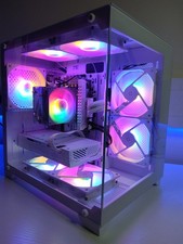 All white gaming - white, pc