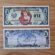 Disney 2007 Ariel Dollar $1