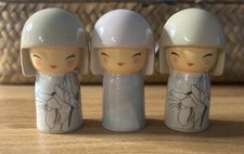 Kokeshi dolls × 3 -