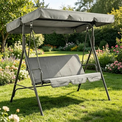 Grey seater garden - grey, 3