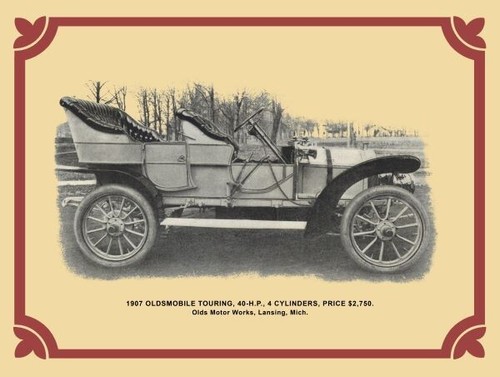 1907 oldsmobile touring car - 1907,
