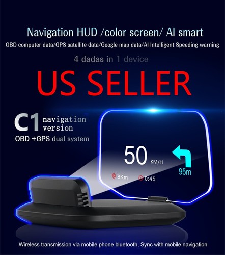 Car obd2 head - head, display