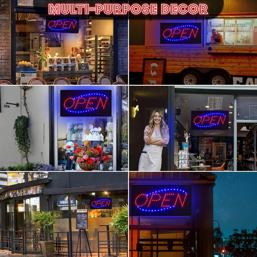 Led open shop neon - led,