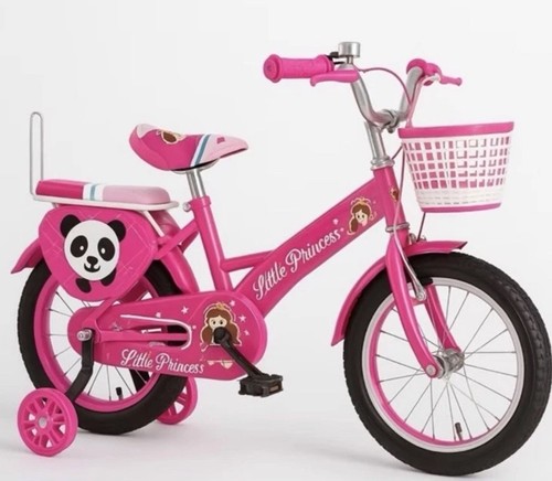 Girls bike pink kids cycling - girls,