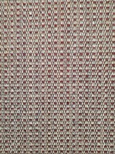Sisal rug - 2.7m X 1.2m - Champagne Red Design - Rubber Backed