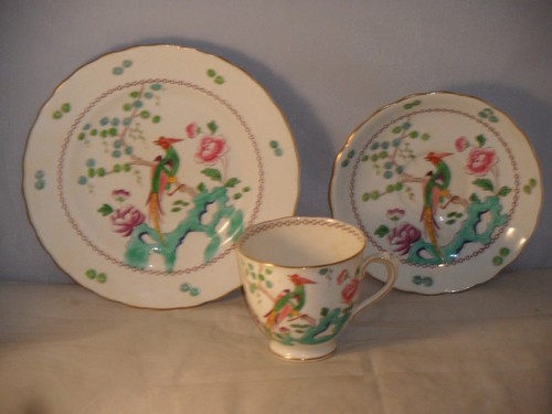 Antique chelson china painted - chelson,