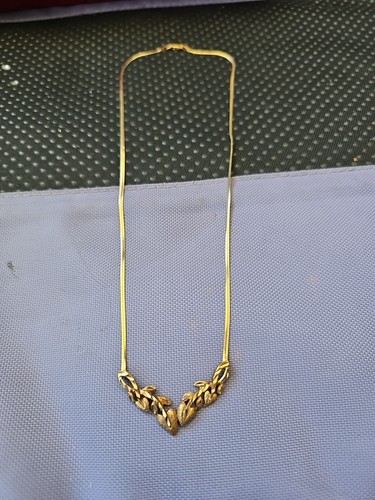 10k gold herringbone necklace - 10k,