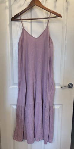 Zara spaghetti strap lilac - zara,