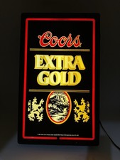 Original 1985 Coors Extra Gold