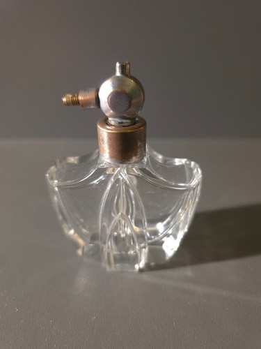 Vintage glass perfume bottle