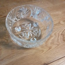 VINTAGE BOHEMIA CRYSTAL BOWL