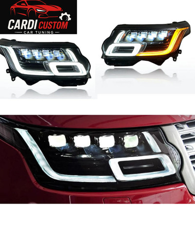 Range rover vogue headlights - vogue,
