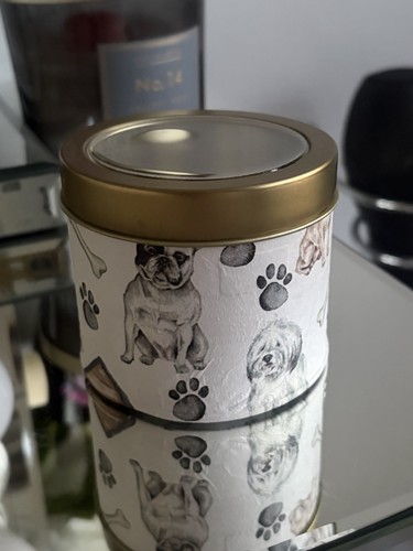 Handmade storage tin - tin, for