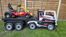 Ride-on Lorry With Trailer And