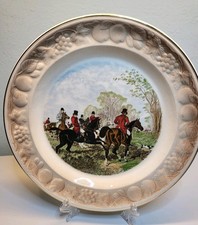 Horse And Hounds Hunting Scene