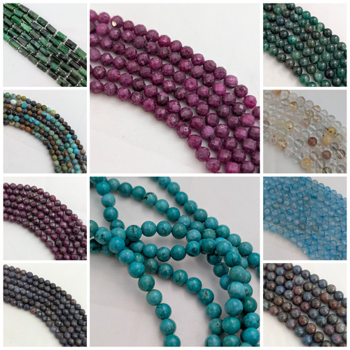 Gemstone beads topaz - beads,,