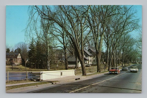 Postcard lake drive woodbury - postcard,