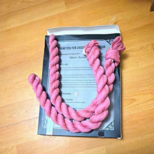 Showgeous pink braided - showgeous,