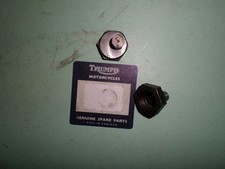 GENUINE TRIUMPH TR6 T120 T140 TR7 INLET CAM / OIL PUMP DRIVE NUT NOS