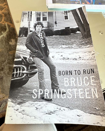 Bruce springsteen signed born - bruce,