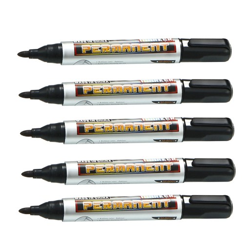 Permanent marker pens - x,