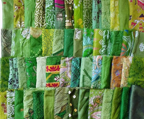 Ind vintage sari - ind, fabric