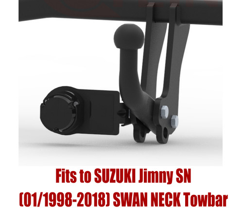 Swan neck tow bar for - swan, suzuki