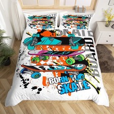 Skateboard graffiti  Duvet