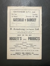 5.11.1960. Gateshead v
