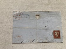 2 x GB Queen Victoria stamped letters 1849 & 1897 K014A