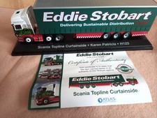 Eddie Stobart Scania Topline Curtainside Karen Patricia H123 1:76 with box