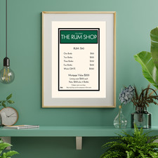 The Rum Shop Deeds Poster