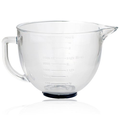 Glass mixing bowl jug - glass,