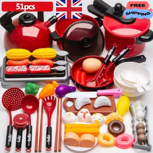 Kids girl play kitchen - play, toy