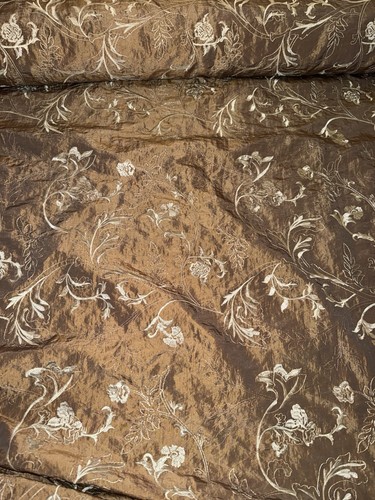 Peachy orange brown - 1m,