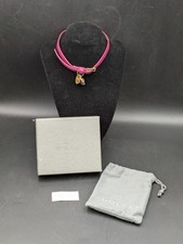 Alexander McQueen Skull Charm- Dog /Cat Collar With Box- 16.5inch Length 