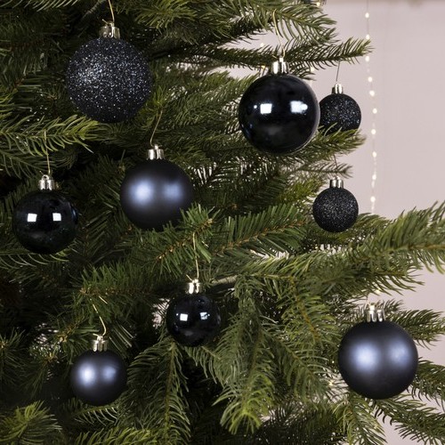 Night blue baubles - 30,