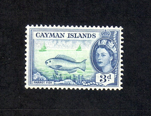 Cayman islands 1953 definitive - cayman,