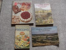 Vintage old cook books and