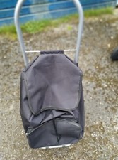 2 Wheel Foldable Shopping Trolley Light Weight Strong Folding Cart Shopper