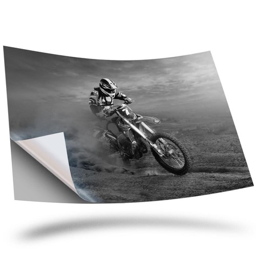 Vinyl sticker bw - -,