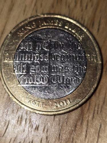 Rare minting error king james - rare,