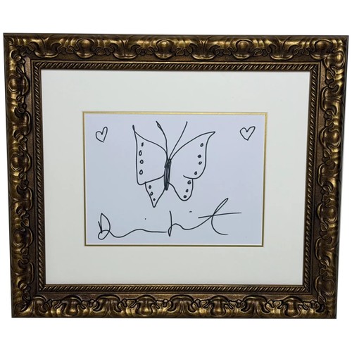 Damien hirst butterfly with - butterfly,