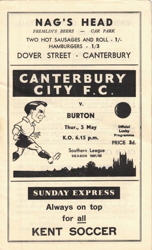 Canterbury city burton - city, v