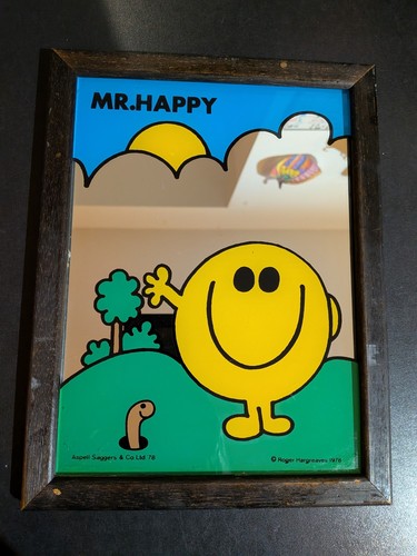 Vintage happy men mirror - mr,