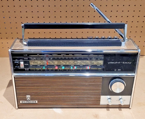 Vintage grundig yacht boy - vintage,